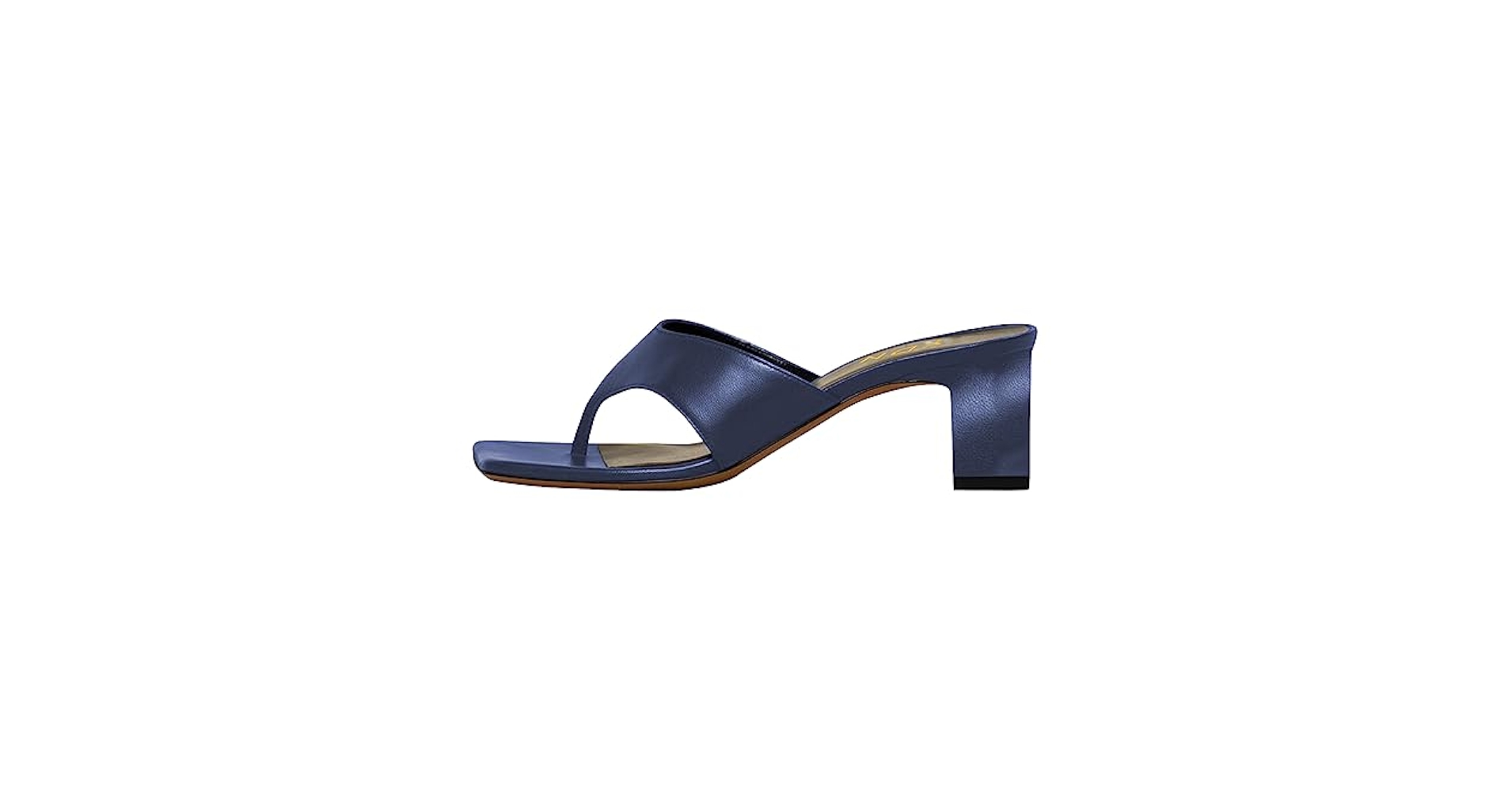 Amazon.com | YDN Women Classical Open Square Toe Flip Flop